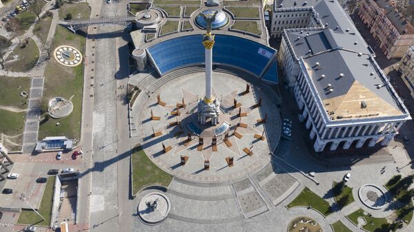 Вид на площадь Независимости в Киеве - Sputnik Узбекистан