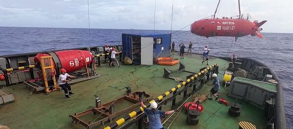 Rossiyskiy podvodniy bespilotnik Vitaz-D vpervie dostig dna Marianskoy vpadini - Sputnik O‘zbekiston