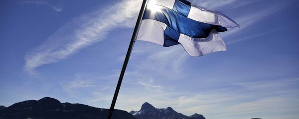 Флаг Финляндии - Sputnik Узбекистан