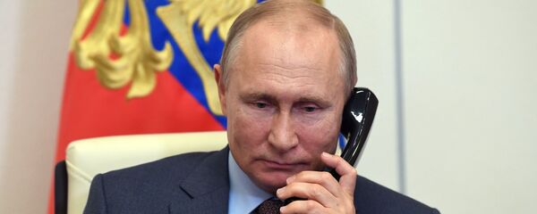 Президент РФ В. Путин провел встречу с премьер-министром РФ М. Мишустиным - Sputnik Ўзбекистон