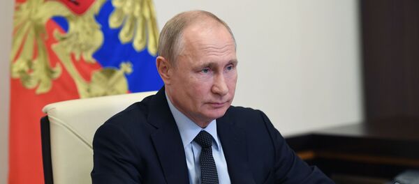 Президент РФ В. Путин Президент РФ В. Путин - Sputnik Узбекистан
