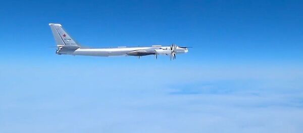Русские медведи напугали США: Ту-95МС совершили полет над Тихим океаном - Sputnik Узбекистан