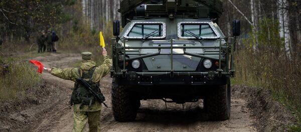 Машина дистанционного разминирования Листва - Sputnik Узбекистан