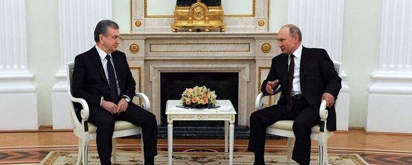 Шавкат Мирзиёев и Владимир Путин провели переговоры - Sputnik Узбекистан