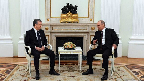 Shavkat Mirziyoyev i Vladimir Putin proveli peregovori - Sputnik O‘zbekiston