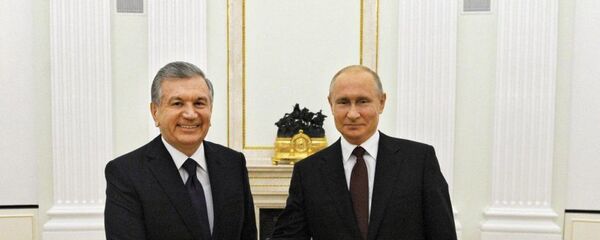 Шавкат Мирзиёев и Владимир Путин провели переговоры Шавкат Мирзиёев и Владимир Путин провели переговоры - Sputnik Ўзбекистон