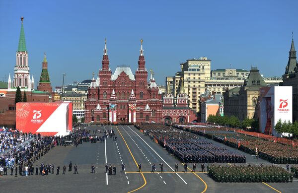Военный парад в ознаменование 75-летия Победы - Sputnik Ўзбекистон