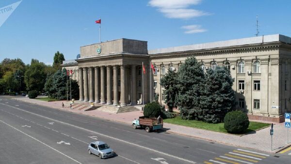 Zdanie pravitelstva Kirgizstana v Bishkeke  - Sputnik O‘zbekiston