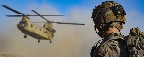 Американские военные на юго-востоке Афганистана Американские военные на юго-востоке Афганистана - Sputnik Ўзбекистон