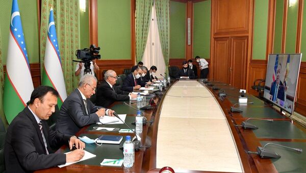 Министр иностранных дел Узбекистана Абдулазиз Камилов принял участие в видеоконференции Центральная Азия — США (С5+1) - Sputnik Узбекистан