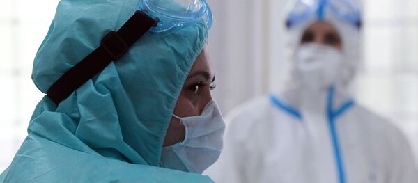 Тестирование россиян на наличие антител к COVID-19 в Москве Тестирование россиян на наличие антител к COVID-19 в Москве - Sputnik Ўзбекистон