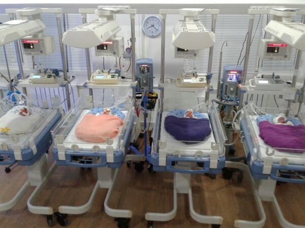 Чудо, помноженное на четыре: в Намангане родились четверняшки - Sputnik Узбекистан