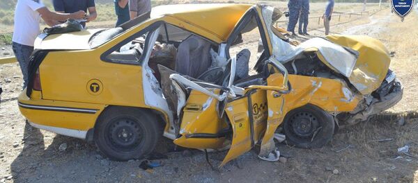 Авария в Джиззакской области - Sputnik Ўзбекистон