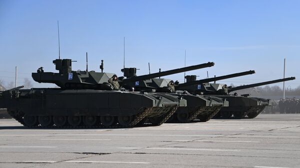 Tanki T-14 Armata  - Sputnik O‘zbekiston