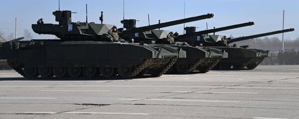Танки Т-14 Армата  - Sputnik Ўзбекистон