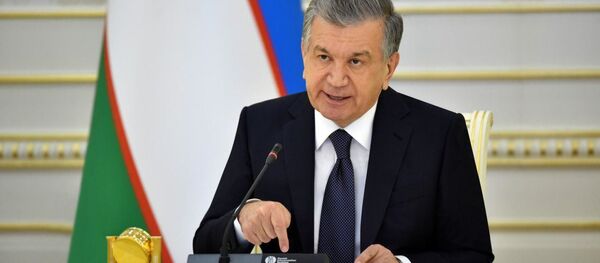 Президент Узбекистана Шавкат Мирзиёев Президент Узбекистана Шавкат Мирзиёев - Sputnik Ўзбекистон