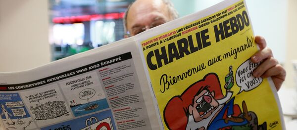 Французское сатирическое издание Charlie Hebdo Французское сатирическое издание Charlie Hebdo - Sputnik Узбекистан
