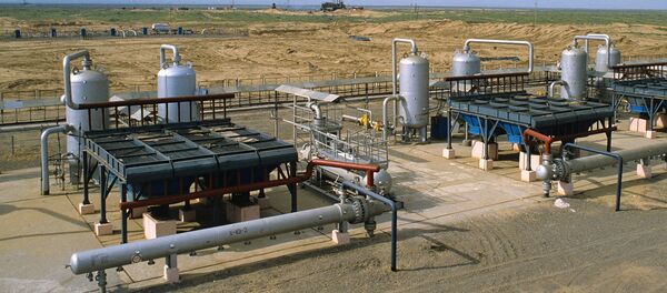 Қорақумда газ таёрлаш станцияси Қорақумда газ таёрлаш станцияси - Sputnik Ўзбекистон