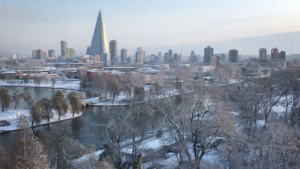Вид на города Пхеньян. Северная Корея - Sputnik Узбекистан