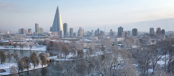 Вид на города Пхеньян. Северная Корея - Sputnik Узбекистан