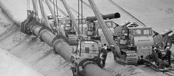 Ўрта Осиё - Марказ газ қувурининг қурилиши Ўрта Осиё - Марказ газ қувурининг қурилиши - Sputnik Ўзбекистон