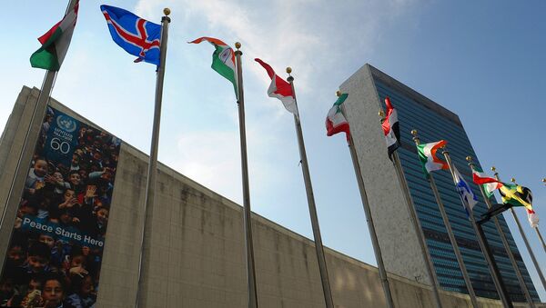 Здание ООН в Нью-Йорке - Sputnik Узбекистан