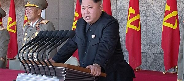 Шимолий Корея етакчиси Ким Чен Ин Шимолий Корея етакчиси Ким Чен Ин - Sputnik Ўзбекистон