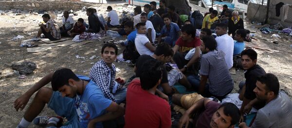 Мигранты с Ближнего Востока Мигранты с Ближнего Востока - Sputnik Узбекистан