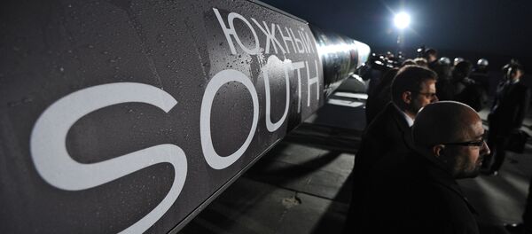 Начало строительства газопровода Южный поток Начало строительства газопровода Южный поток - Sputnik Узбекистан