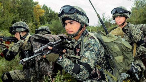 Военнослужащие армии Узбекистана. - Sputnik Узбекистан