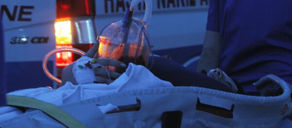 Пострадавший в результате теракта в Турции - Sputnik Узбекистан