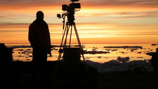 Во время съемок кинофильма - Sputnik Узбекистан