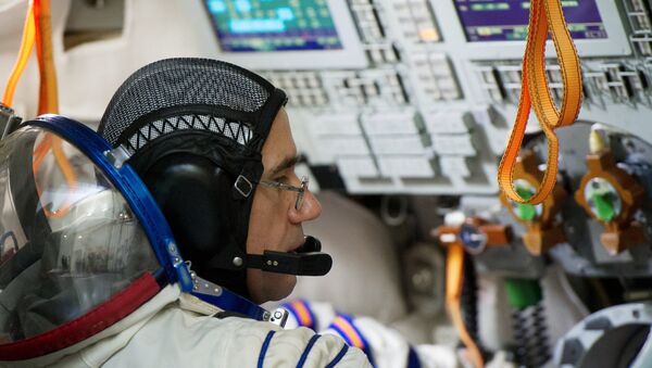 Тренировка экипажа МКС 46/47 экспедиции. - Sputnik Узбекистан