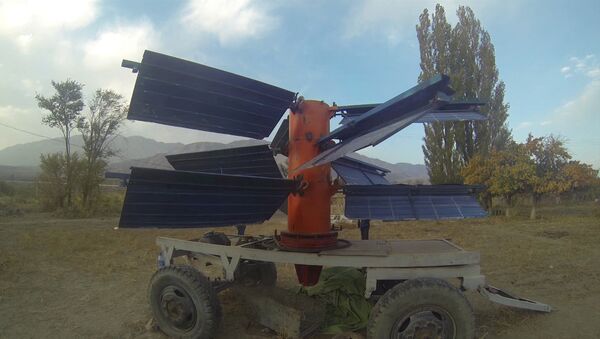 Кыргызстанец изобрел ветрогенератор, не имеющий аналогов в мире - Sputnik Узбекистан