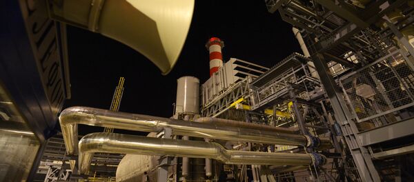 Ввод в эксплуатацию новой электростанции - Sputnik Узбекистан