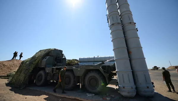 Боевые стрельбы ЗРС С-300 на полигоне Ашулук - Sputnik Узбекистан
