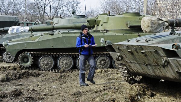 ОБСЕ контролирует отвод артиллерии в Донецкой области - Sputnik Узбекистан