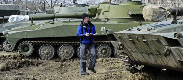 ОБСЕ контролирует отвод артиллерии в Донецкой области - Sputnik Узбекистан