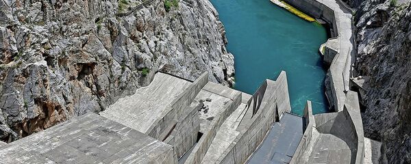 Токтогульская ГЭС в Кыргыстане Токтогульская ГЭС в Кыргыстане - Sputnik Узбекистан