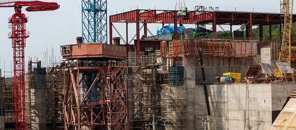 Строительство гидроэлектростанции (ГЭС) - Sputnik Узбекистан