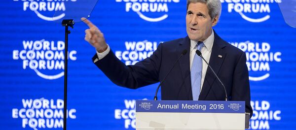 АҚШ Давлат котиби Жон Керри. АҚШ Давлат котиби Жон Керри. - Sputnik Ўзбекистон