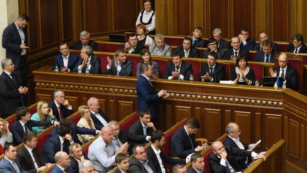 Заседание Верховной рады Украины - Sputnik Узбекистан