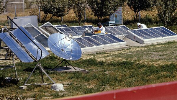 Энергия солнечного излучения - Sputnik Узбекистан