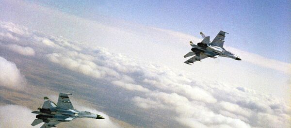 Российские истребители Су-27 - Sputnik Ўзбекистон