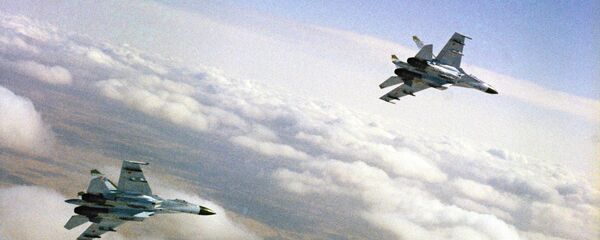 Rossiyskie istrebiteli Su-27 - Sputnik O‘zbekiston