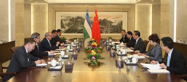 Встреча глав МИД Узбекистана и КНР в Пекине Встреча глав МИД Узбекистана и КНР в Пекине - Sputnik Узбекистан