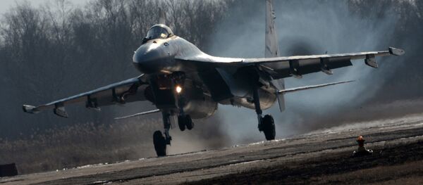 Су-35С қирувчиси. - Sputnik Ўзбекистон