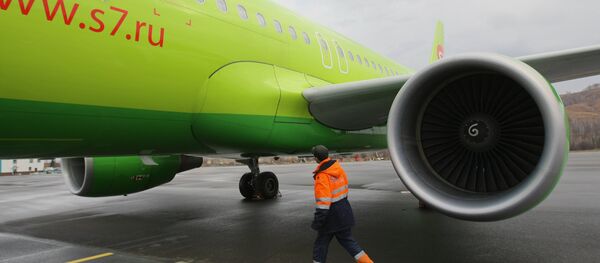 Аэробус А320 авиакомпании S7 Аэробус А320 авиакомпании S7 - Sputnik Узбекистан