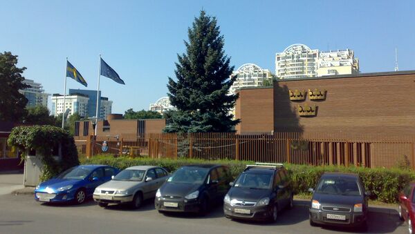 Здание посольства Швеции в Москве - Sputnik Узбекистан
