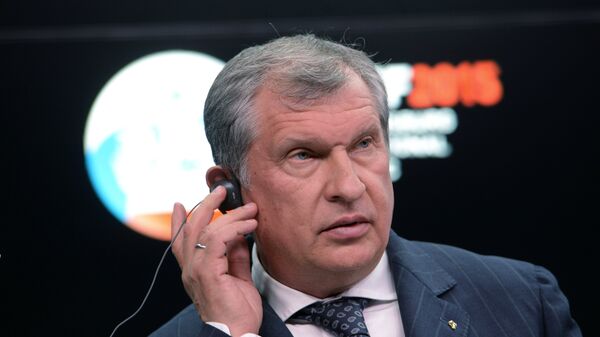 Зам председателя совета директоров ОАО НК Роснефть Игорь Сечин - Sputnik Ўзбекистон